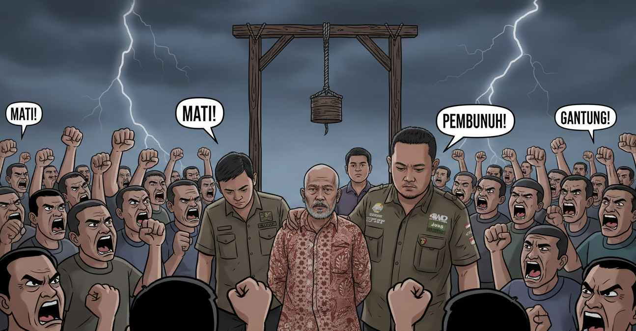 PN Bojonegoro Jatuhkan Hukuman Mati Kepada Pembunuh Jamaah Sholat Subuh 