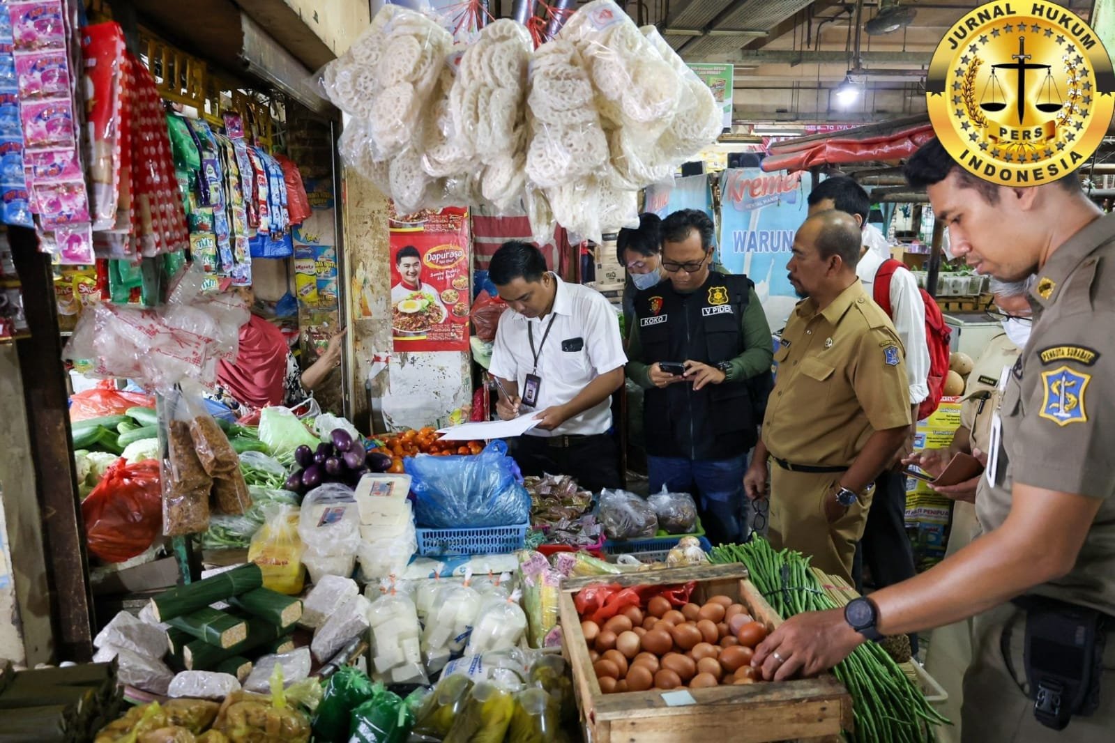 Jaga Stabilitas Harga, Pemkot Surabaya Koordinasi dengan OJK, BI dan Forkopimda