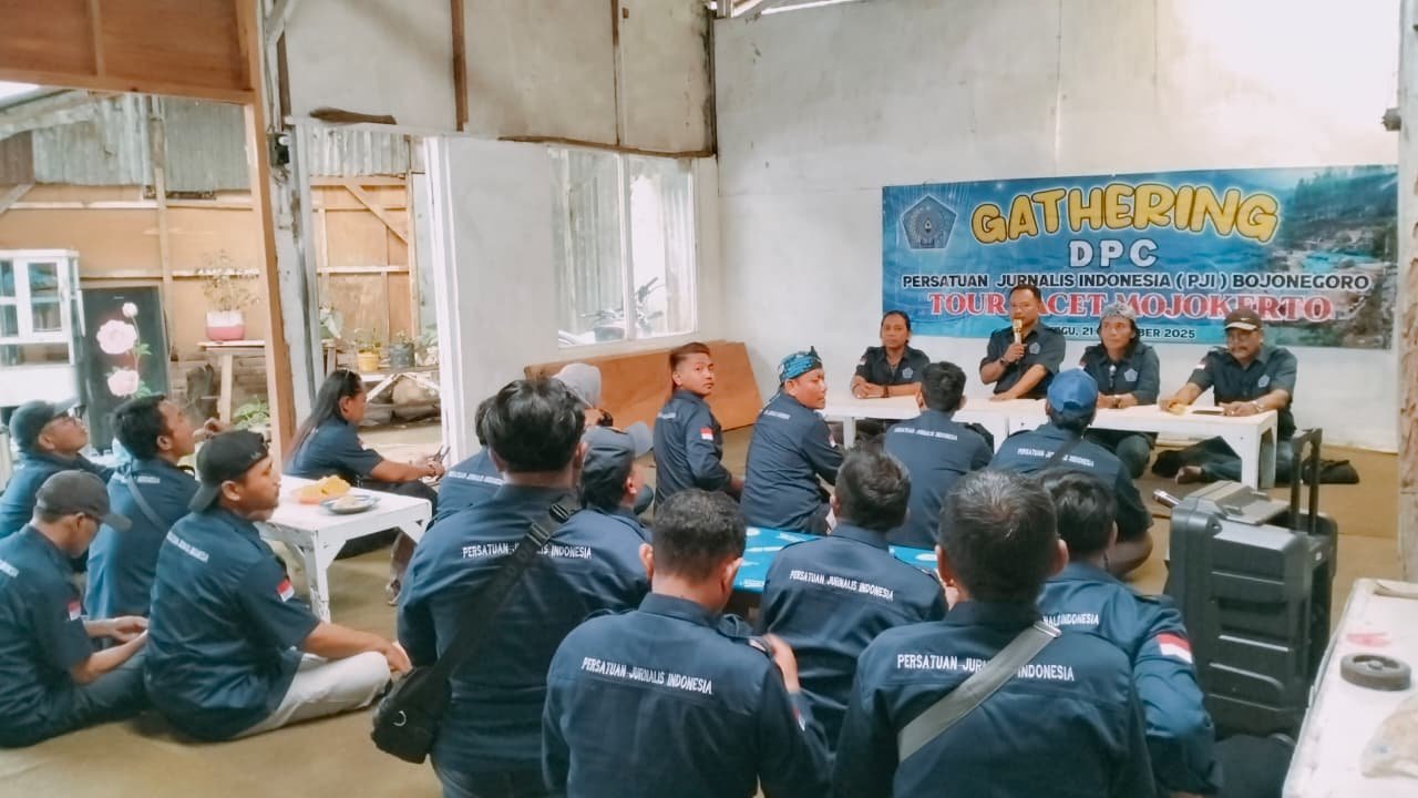 Gathering di Pacet, PJI Bojonegoro Pertegas Komitmen Soliditas dan Profesionalisme