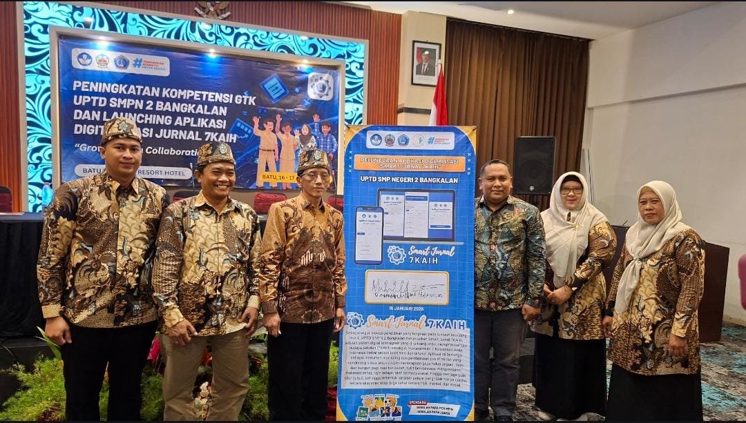 Inovasi SMART JURNAL 7KAIH Warnai Workshop Kompetensi Guru SMPN 2
