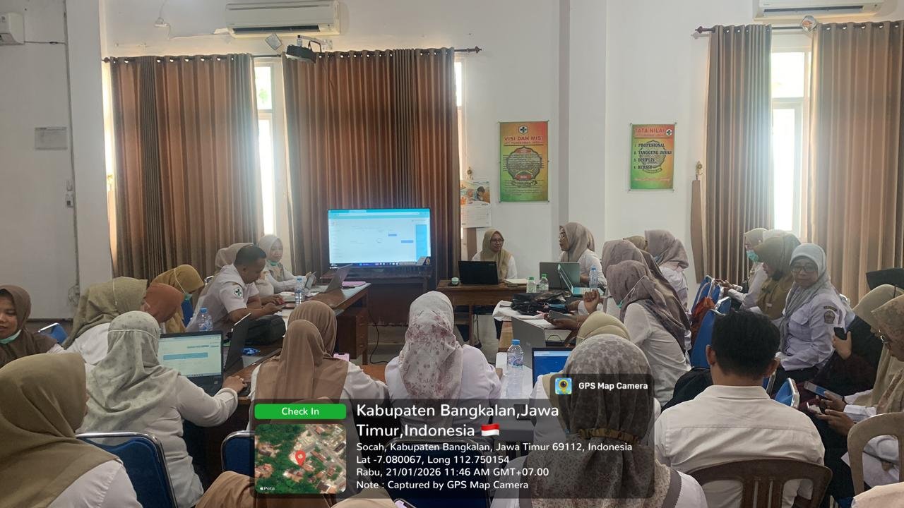 Puskesmas Jaddih Matangkan E-Kinerja, Kapus Tegaskan ASN Bekerja Terukur dan Bertanggung Jawab