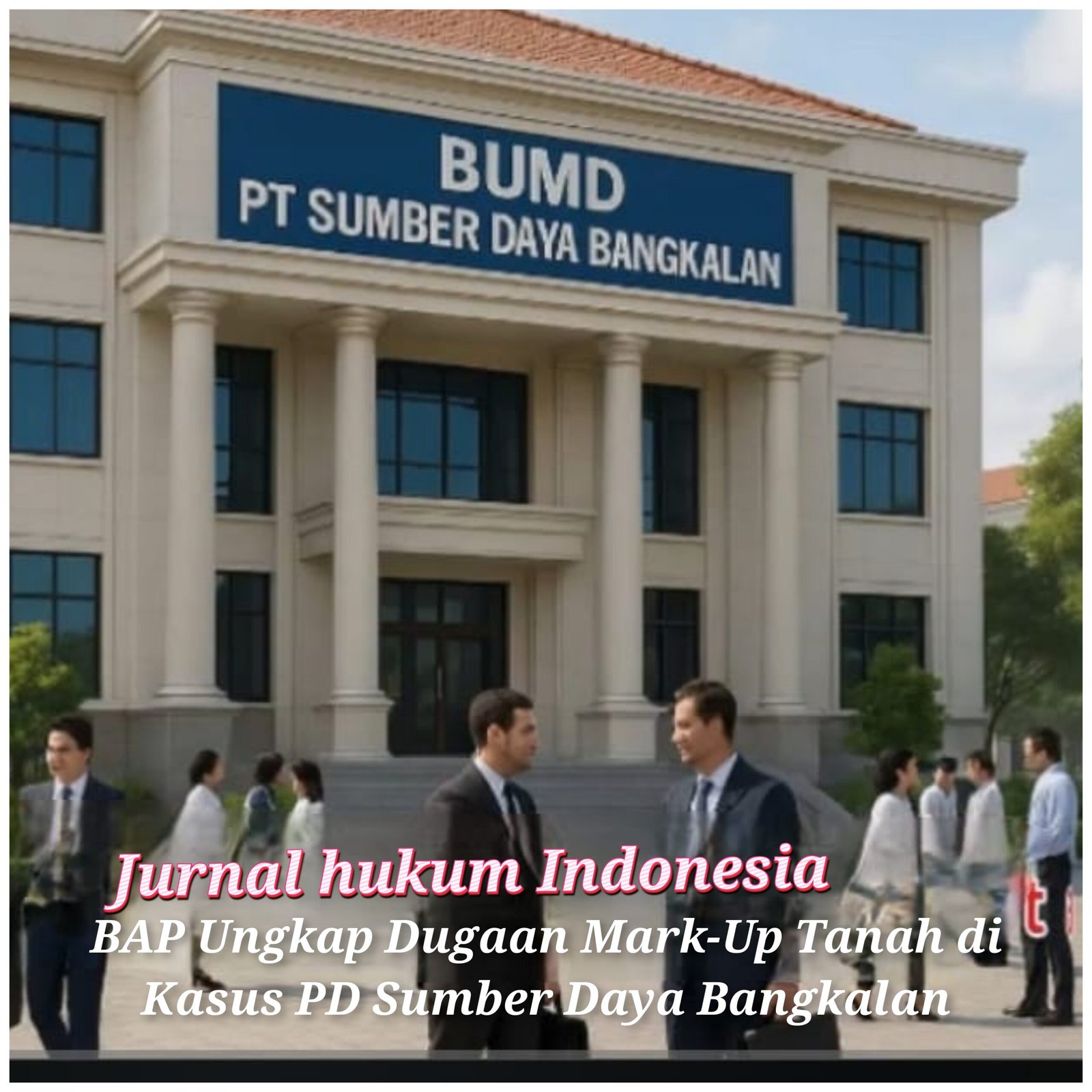 Dugaan Mark-Up Tanah di Kasus PD Sumber Daya Bangkalan