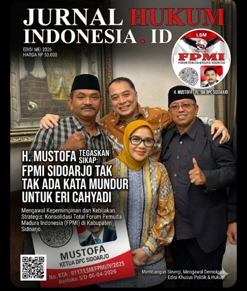 H. Mustofa Tegaskan Sikap: FPMI Sidoarjo Tak Ada Kata Mundur untuk Erik Cahyadi