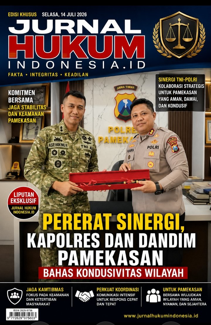 PERERAT SINERGI, KAPOLRES DAN DANDIM PAMEKASAN BAHAS KONDUSIVITAS WILAYAH