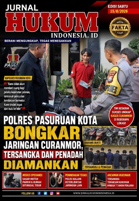 Polres Pasuruan Kota Bongkar Jaringan Curanmor, Tersangka dan Penadah Diamankan